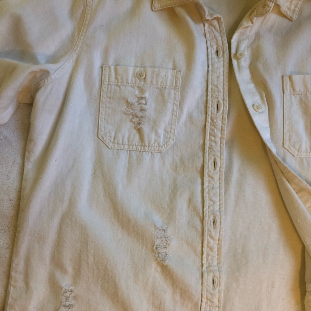 Distressed button down - Picture 6 of 6